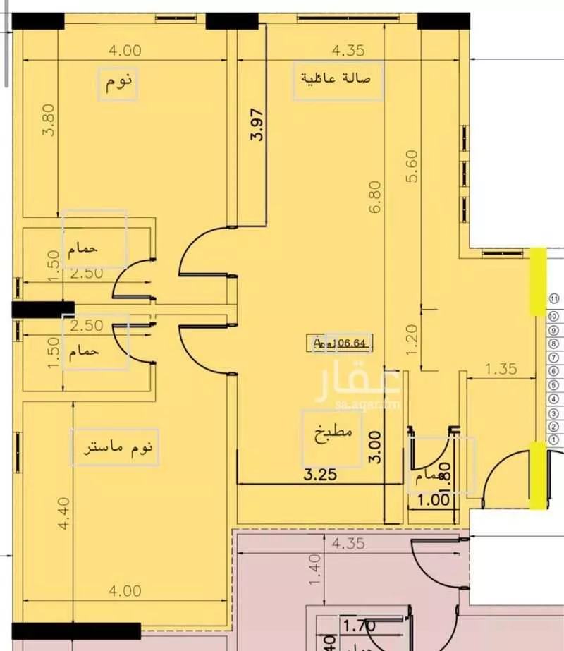 شقة 2 غرف في الفنار، الخبر 3