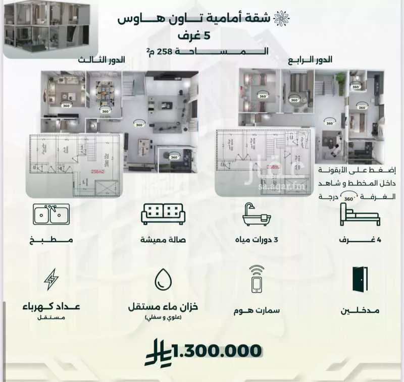 فيلا 4 غرف في الروضة، جدة 6