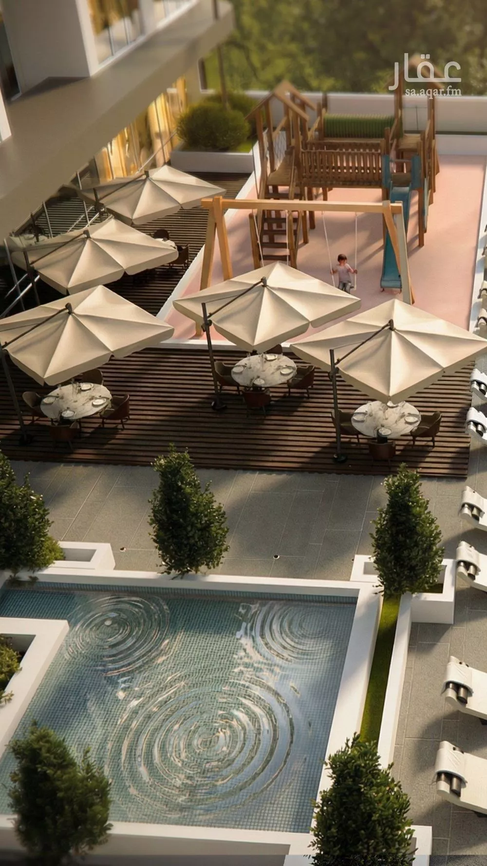 شقة 2 غرف في البحر 3