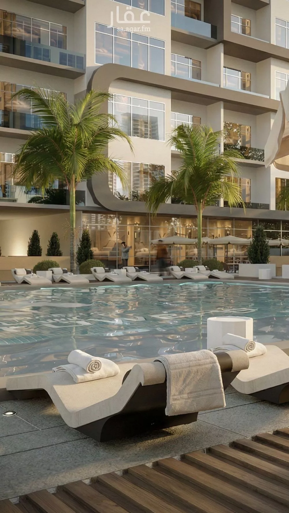 شقة 2 غرف في البحر 4