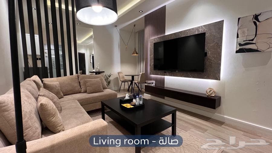 شقة 1 غرف في النرجس 3