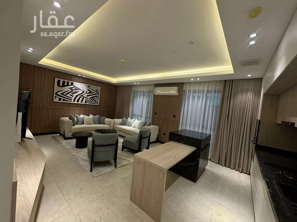 شقة 1 غرف في النرجس 4