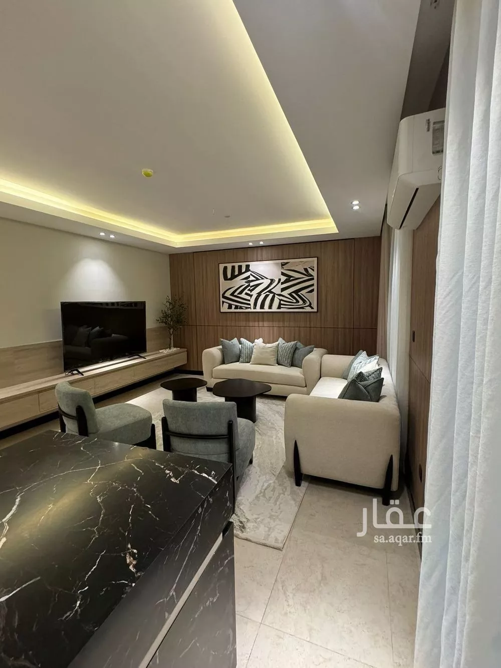 شقة 1 غرف في النرجس 5