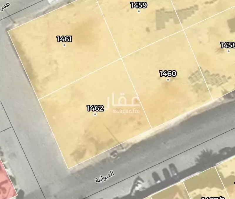 أرض 1596 م² في التعاون 2