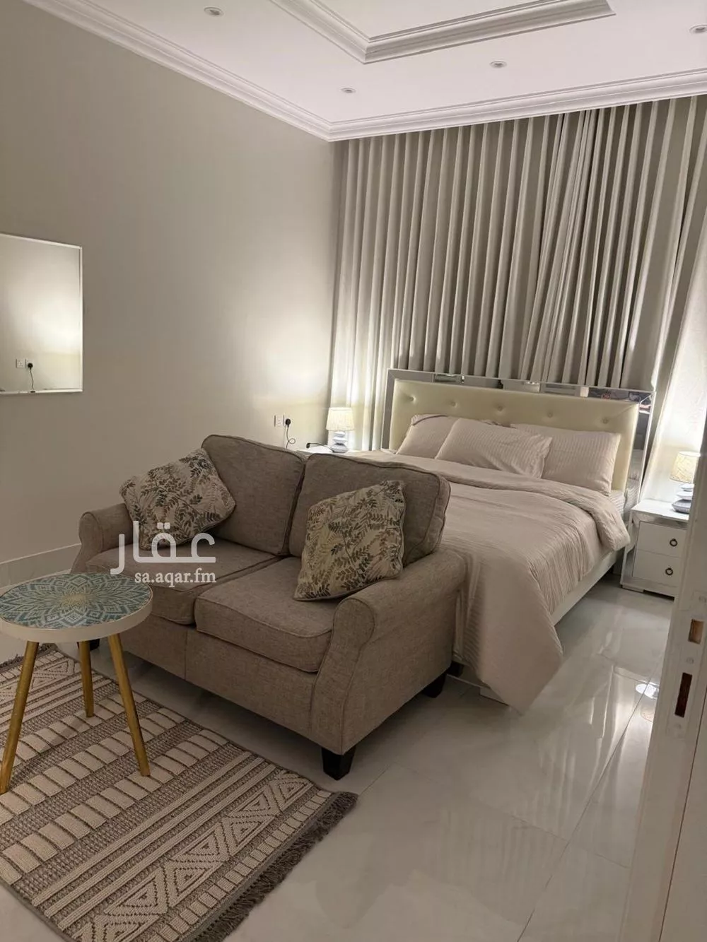 شقة 1 غرف في النرجس 2