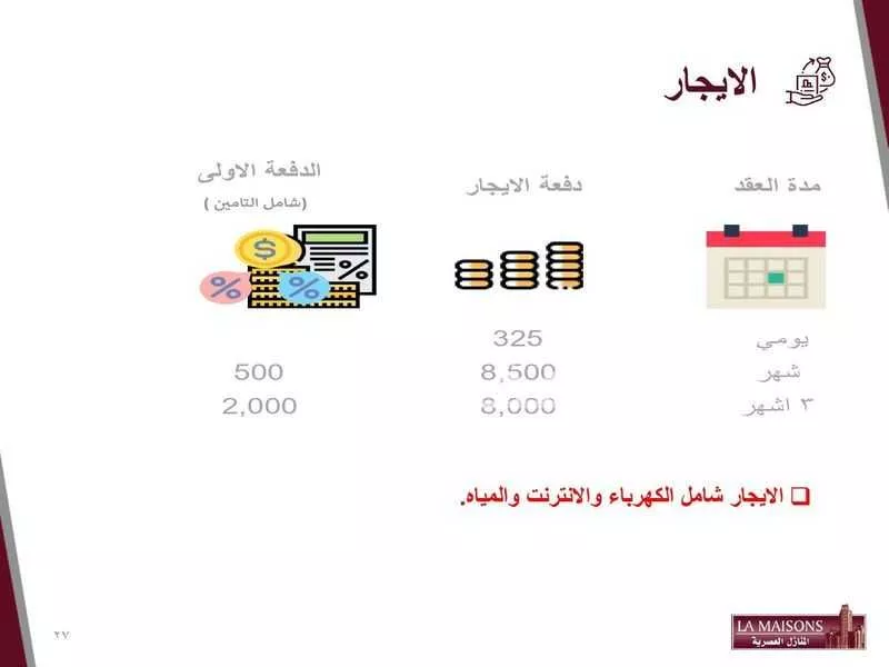 شقة 2 غرف في السلامة 25