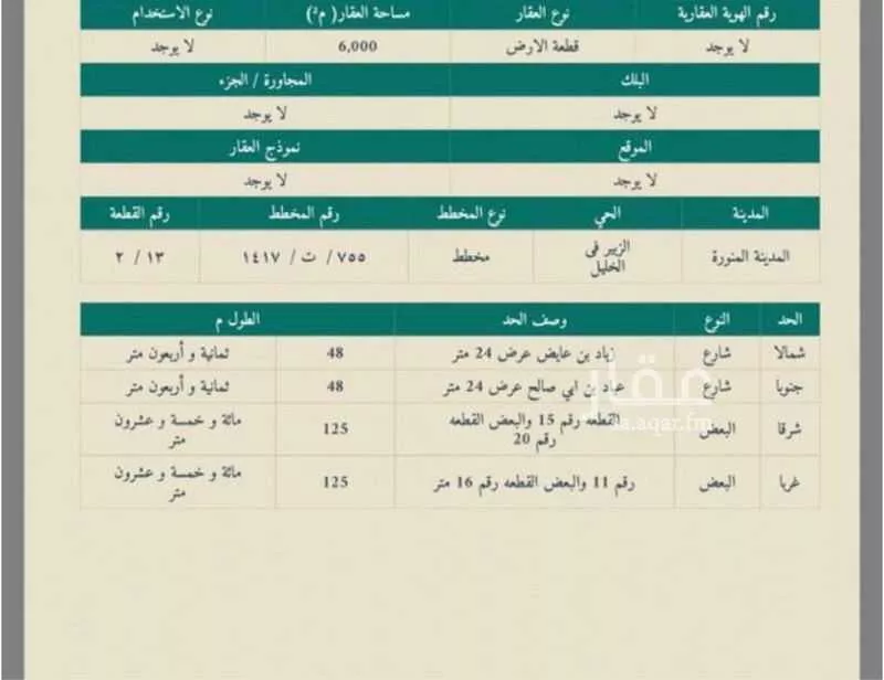 أرض 6000 م² في الغابة 3
