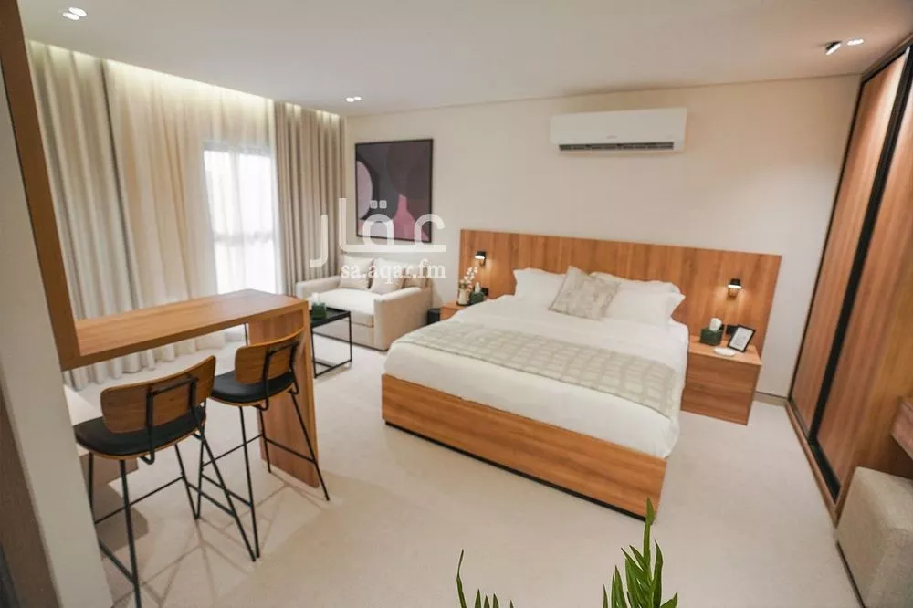 شقة 1 غرف في الملقا 5