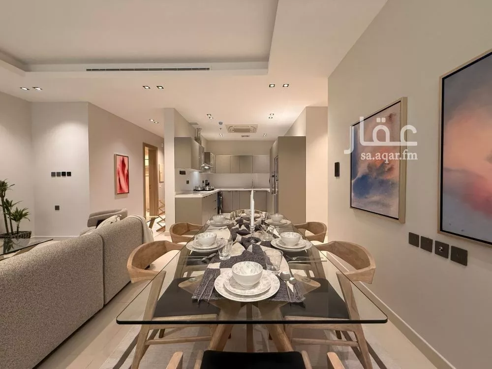 شقة 3 غرف في العقيق 3