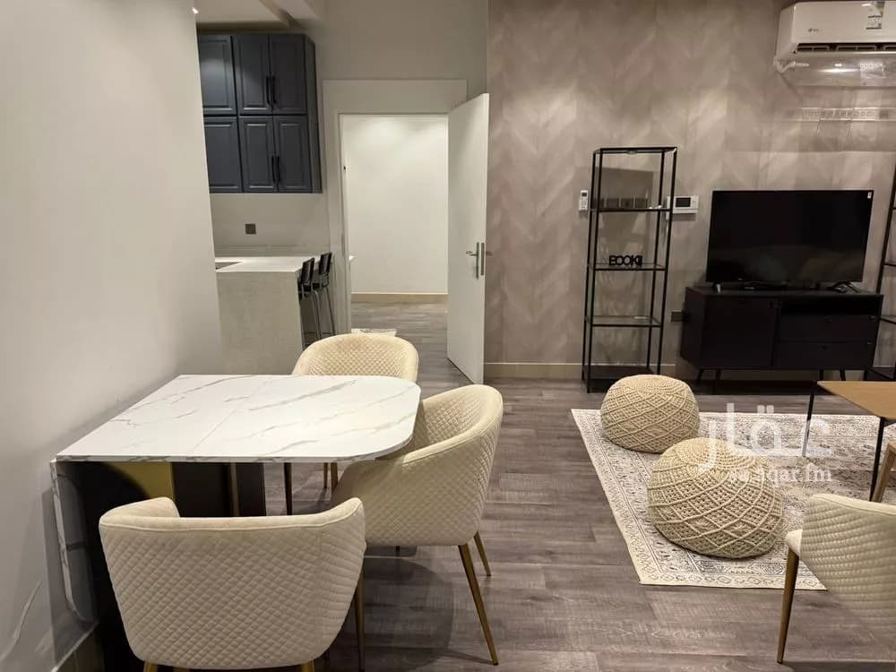 شقة 3 غرف في الملقا 4