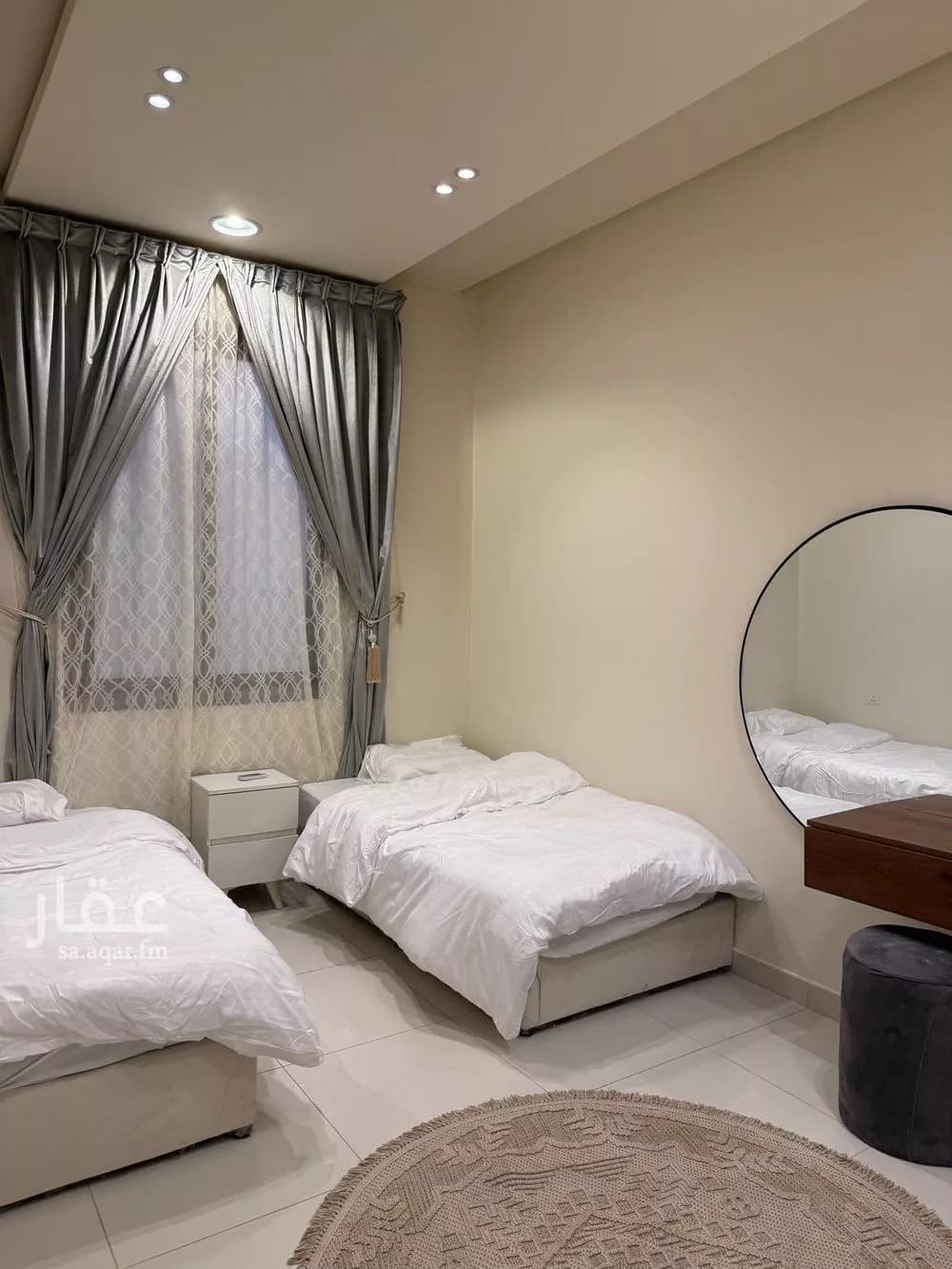 شقة 2 غرف في النرجس 9