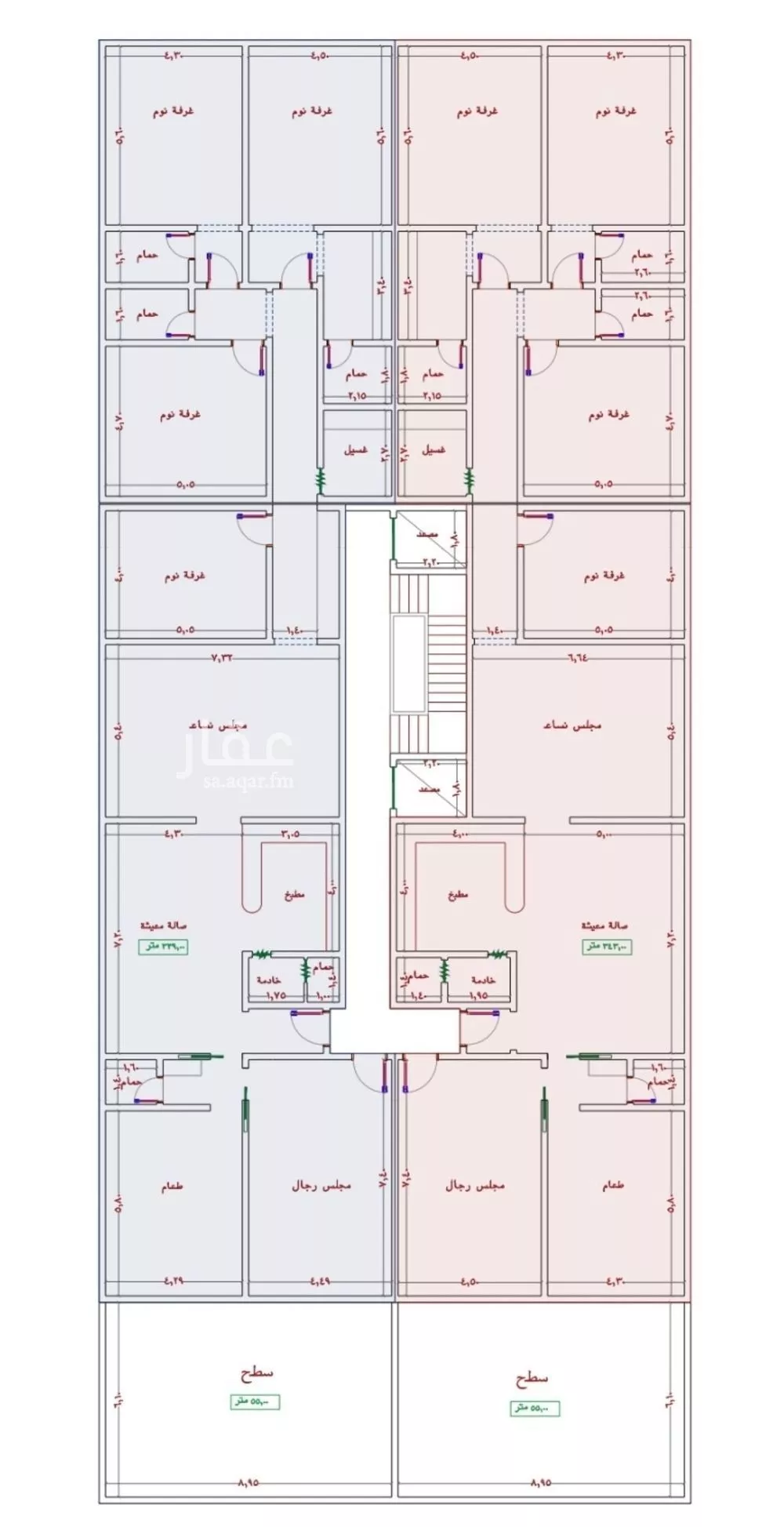 7 bedroom apartment in Al Jamiah
