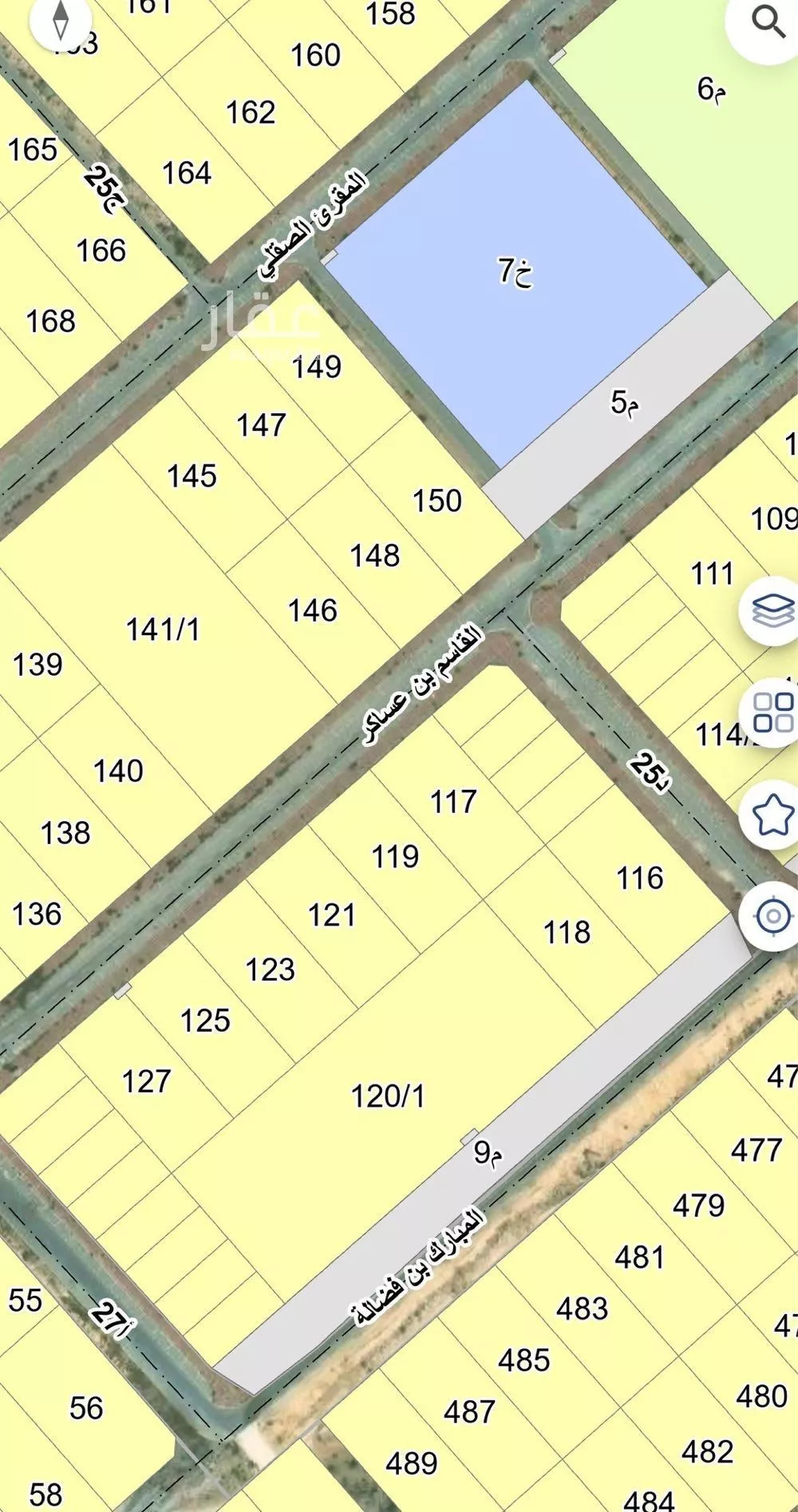 1200 sqm land in Ash Shulah