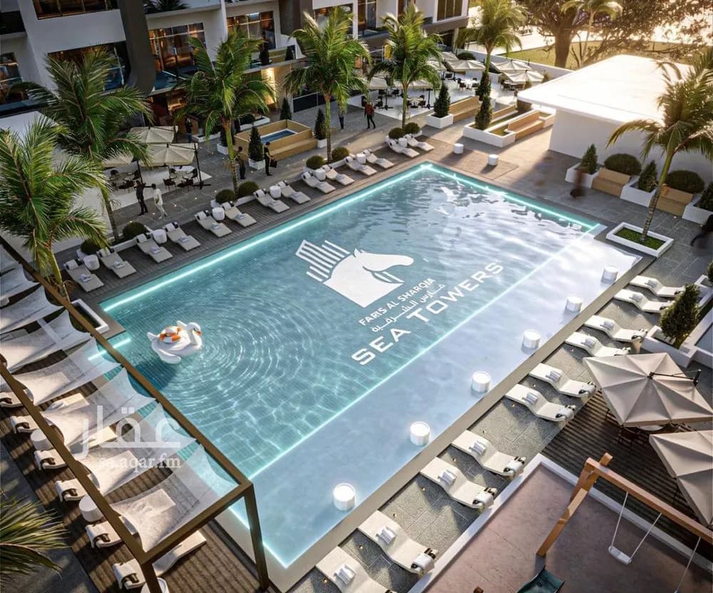 شقة 3 غرف في البحر 7