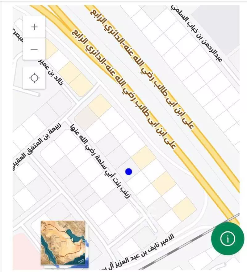أرض 750 م² في الملك فهد 1