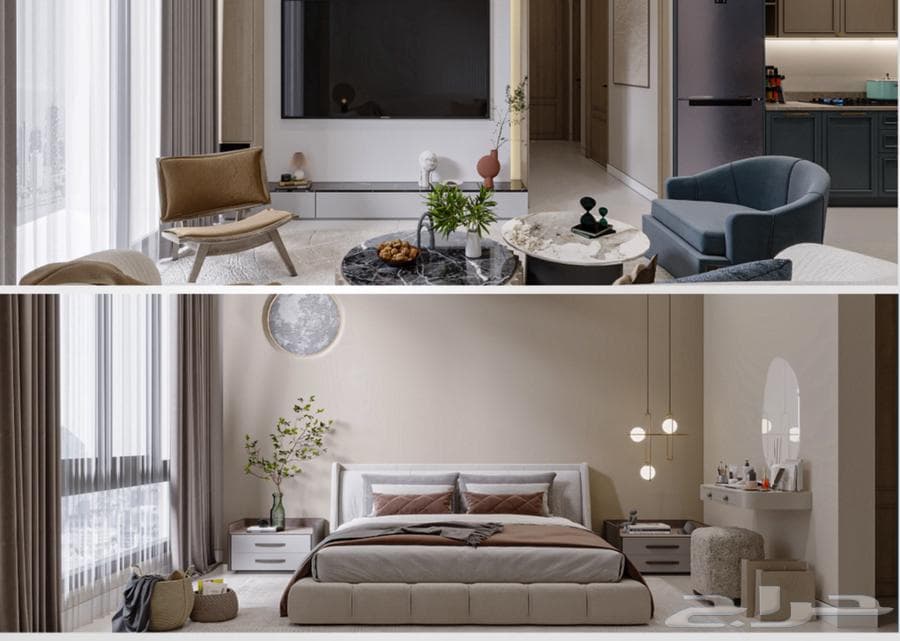 شقة 2 غرف في أبحر الجنوبية 7