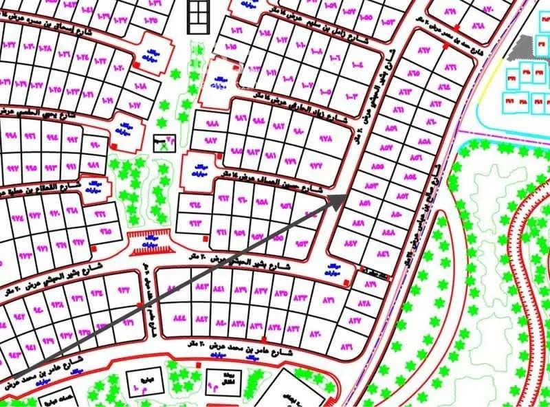 أرض 460 م² في البلقاء 2