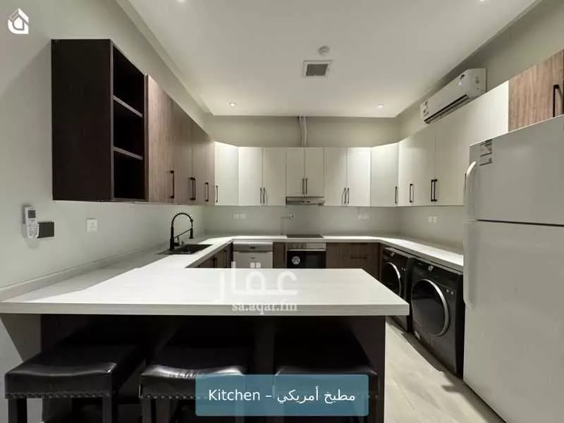 شقة 3 غرف في الملقا 7