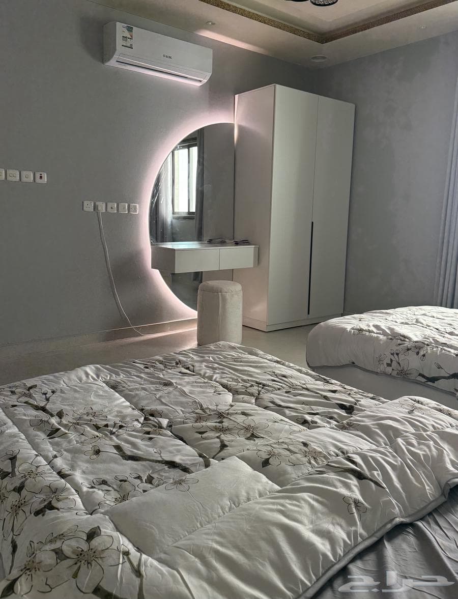 شقة 3 غرف في النرجس 12