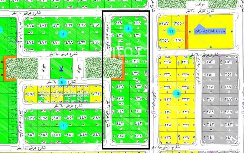 21882 sqm land in Al Fardus 1