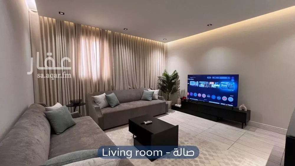 شقة 1 غرف في النرجس 4