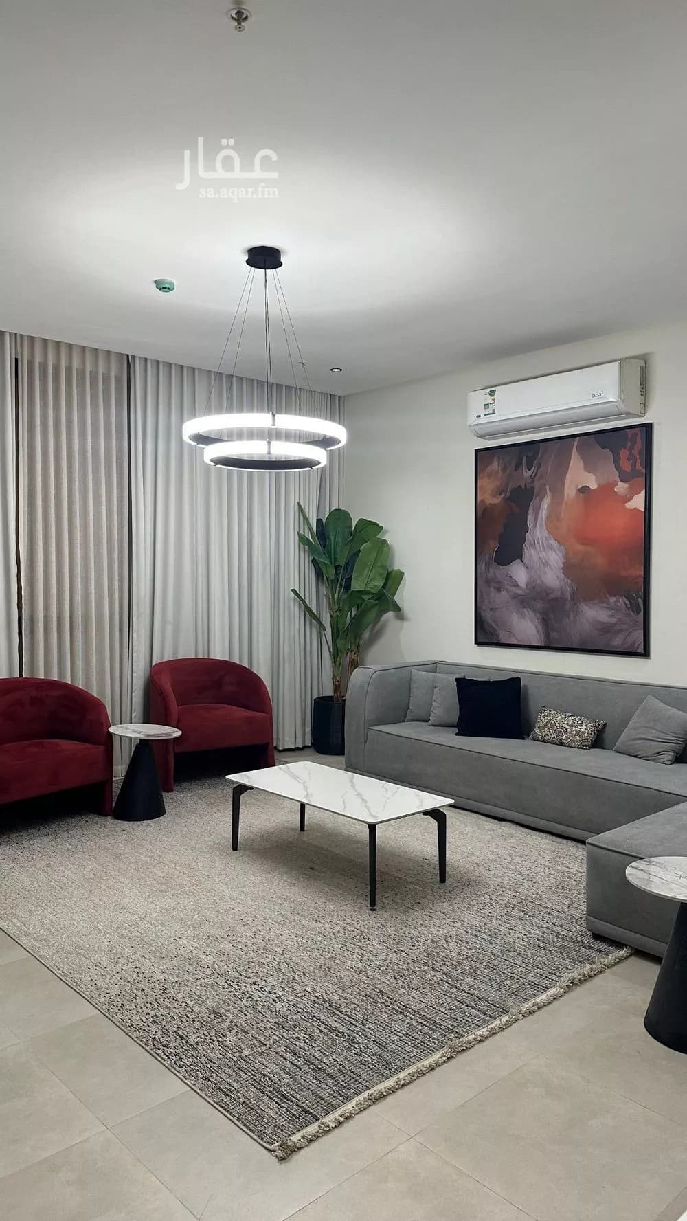 شقة 1 غرف في النرجس 4