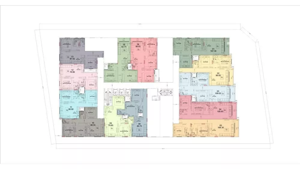 3 bedroom apartment in As Saif 6