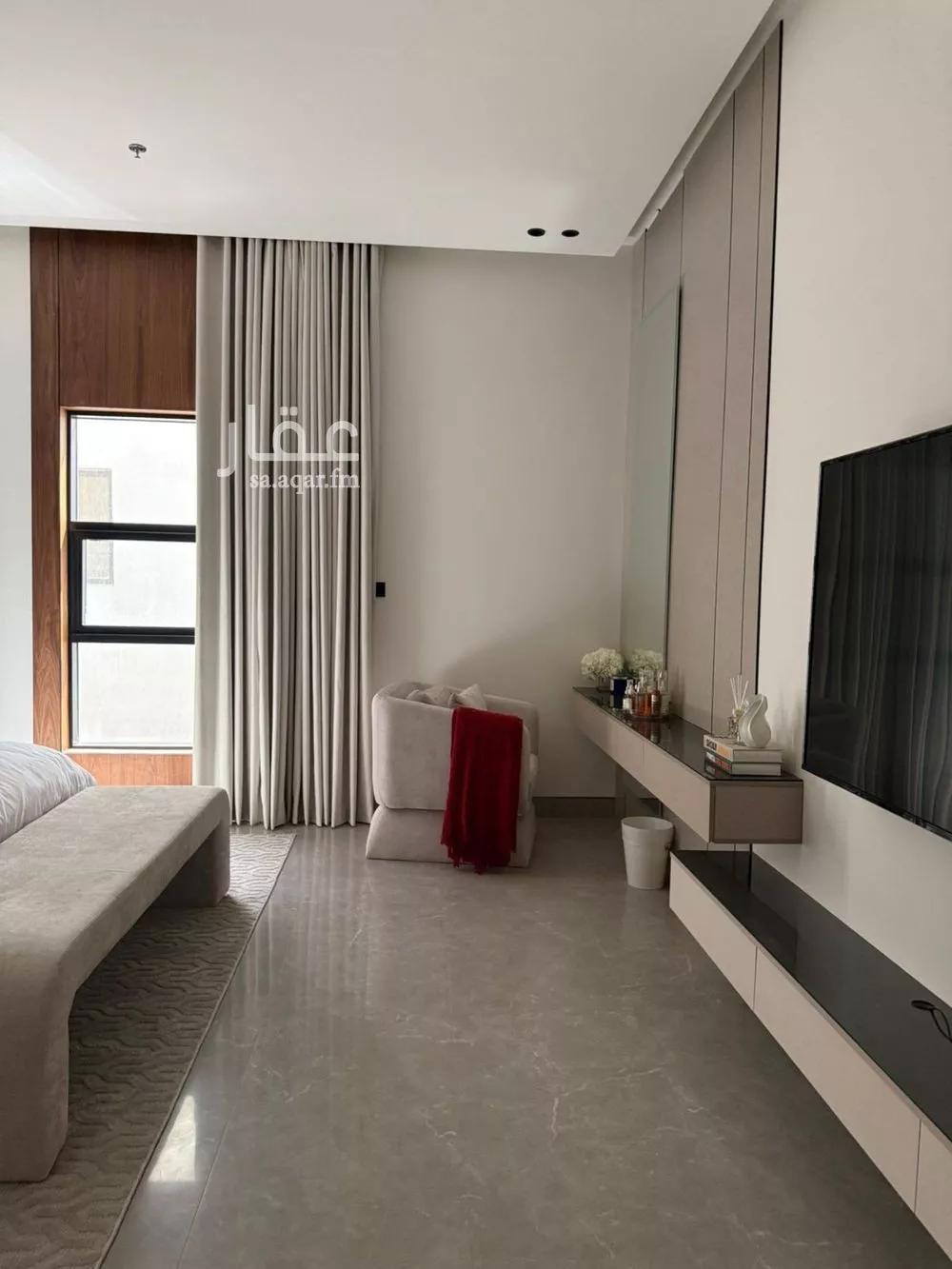 شقة 3 غرف في الملقا 17