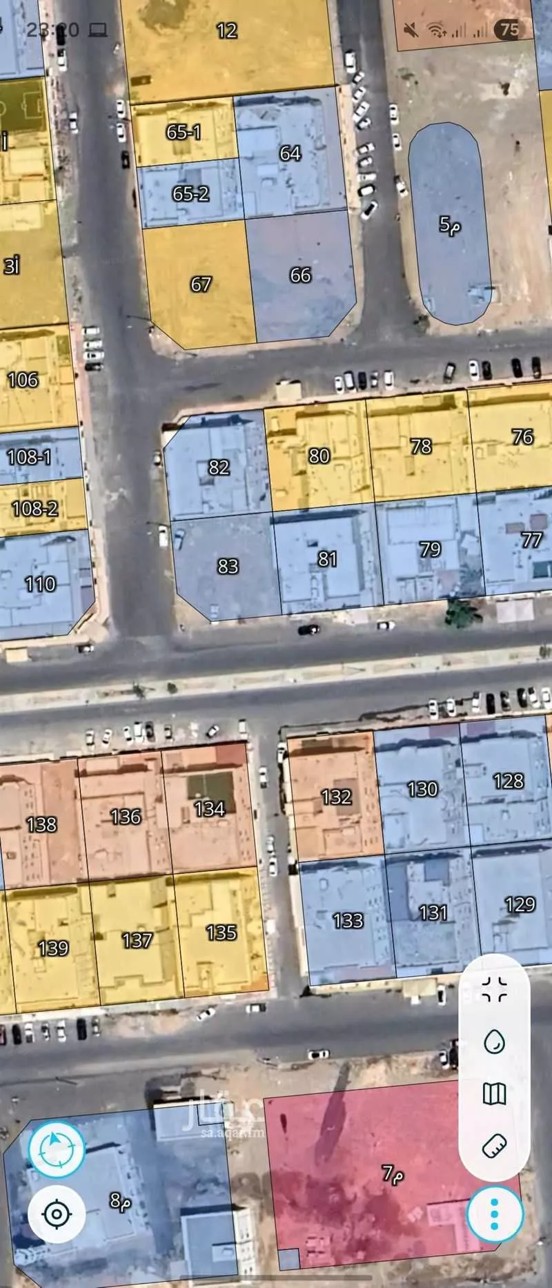 أرض 612 م² في الدفاع 2