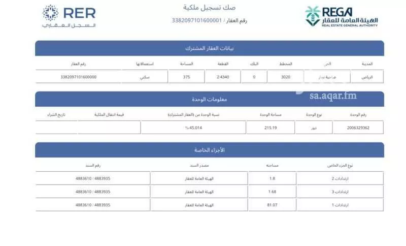 فيلا 5 غرف في ضاحية نمار 1
