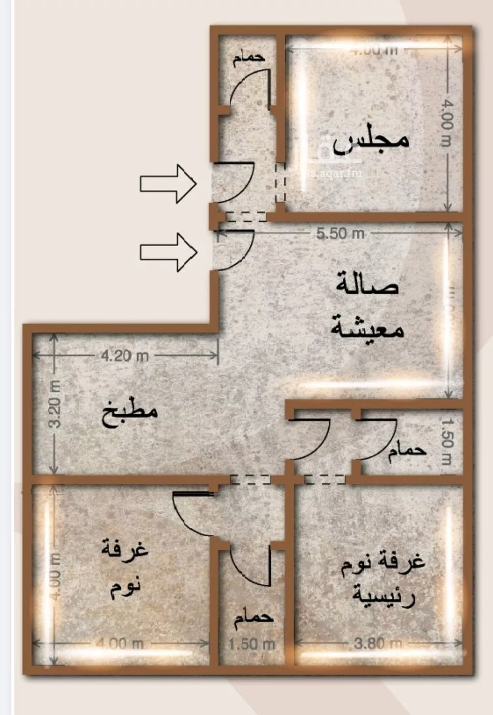 3 bedroom apartment in Al Faisaliyyah 2