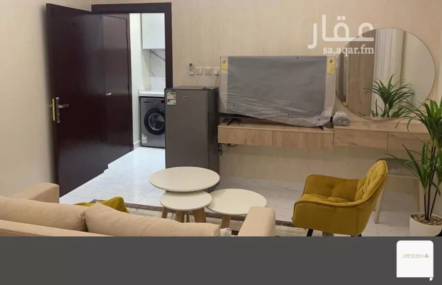 شقة 1 غرف في العقيق 1