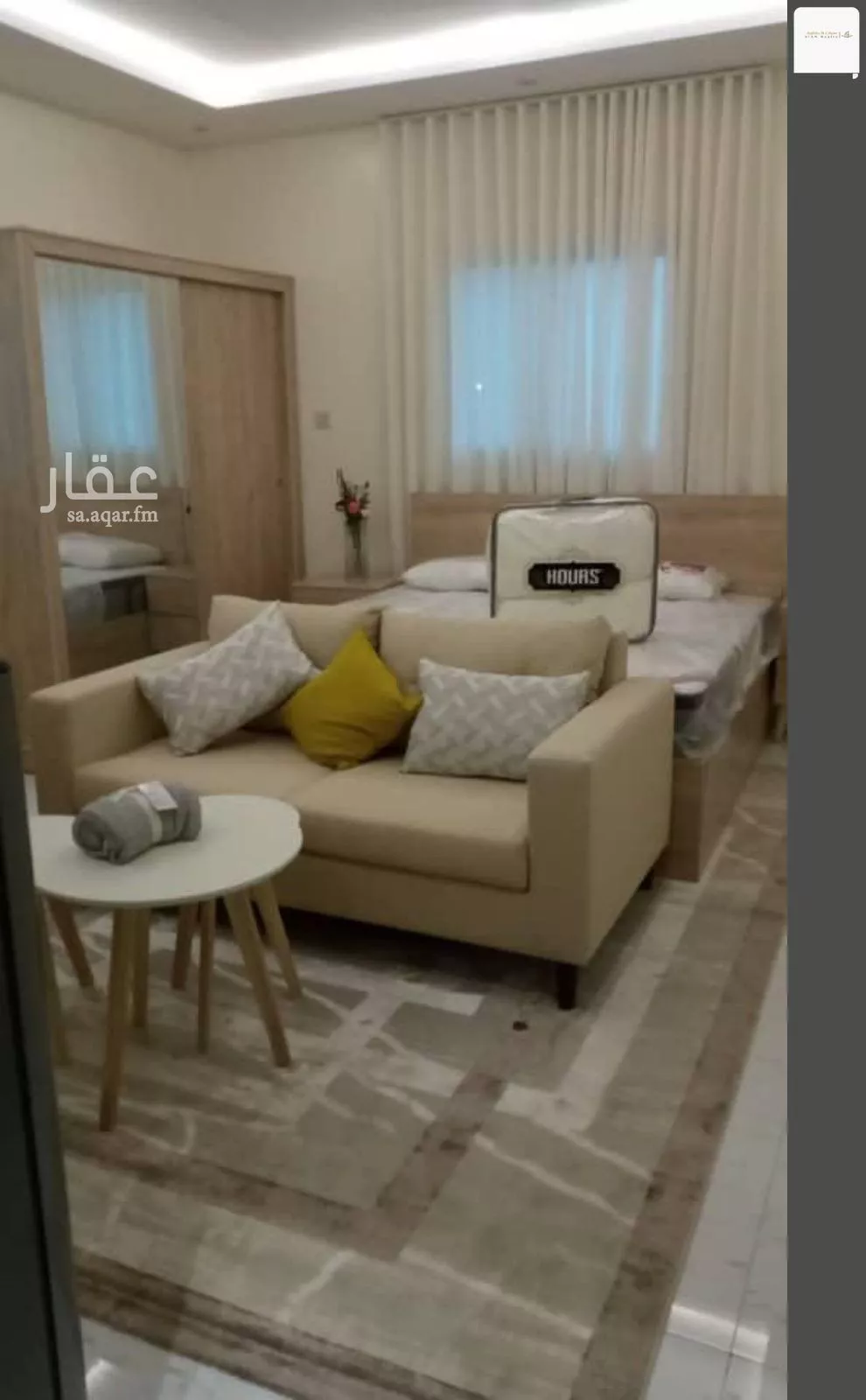 شقة 1 غرف في العقيق 6