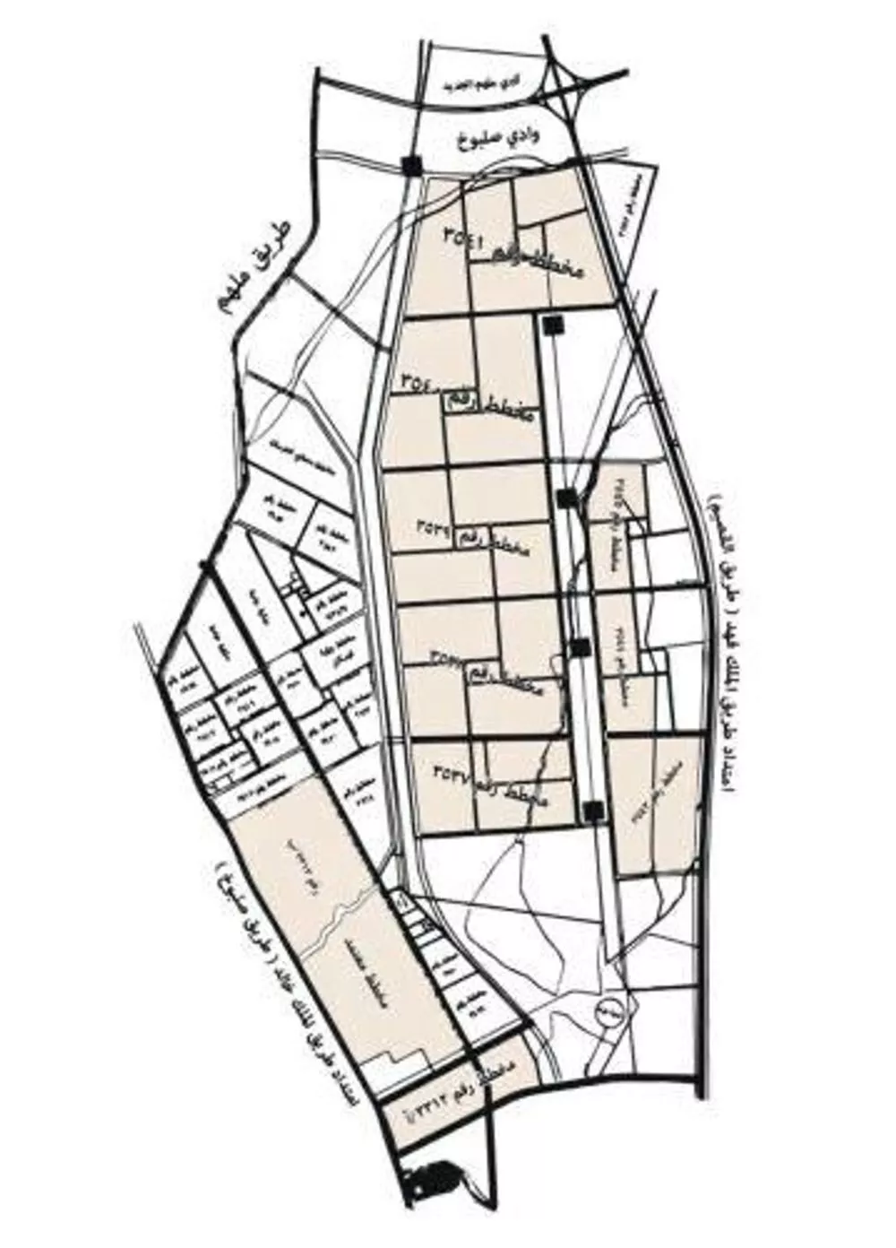 أرض 375 م² في بنبان 4