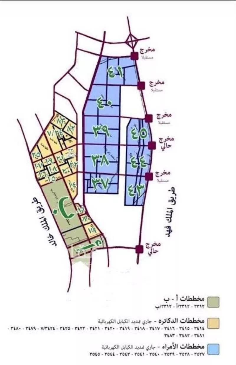 أرض 420 م² في بنبان 3
