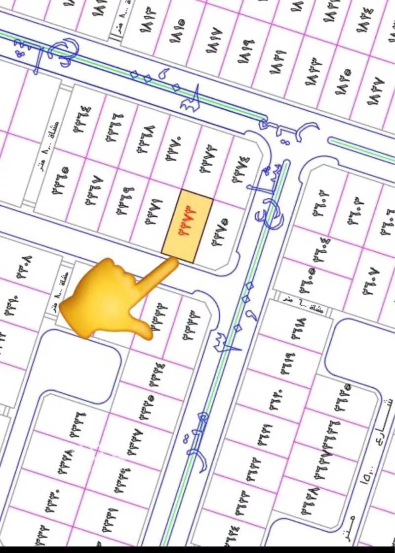 أرض 800 م² في الجصة 3