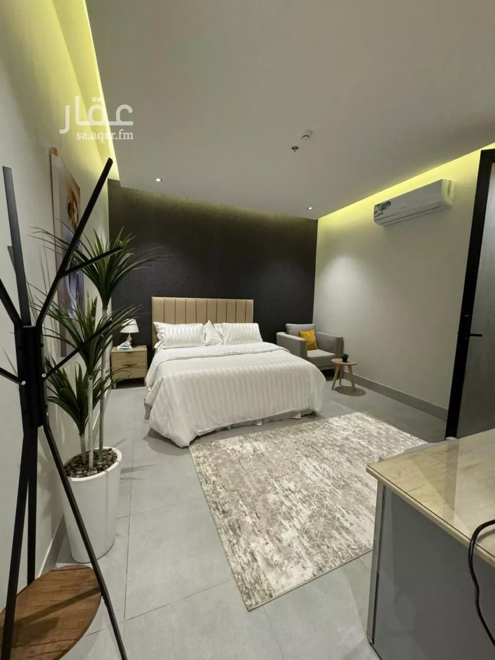 شقة 1 غرف في النرجس 2