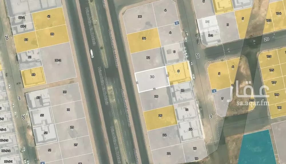 أرض 769 م² في الجصة 5