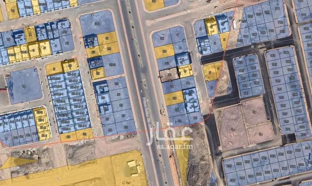 أرض 769 م² في الجصة 6