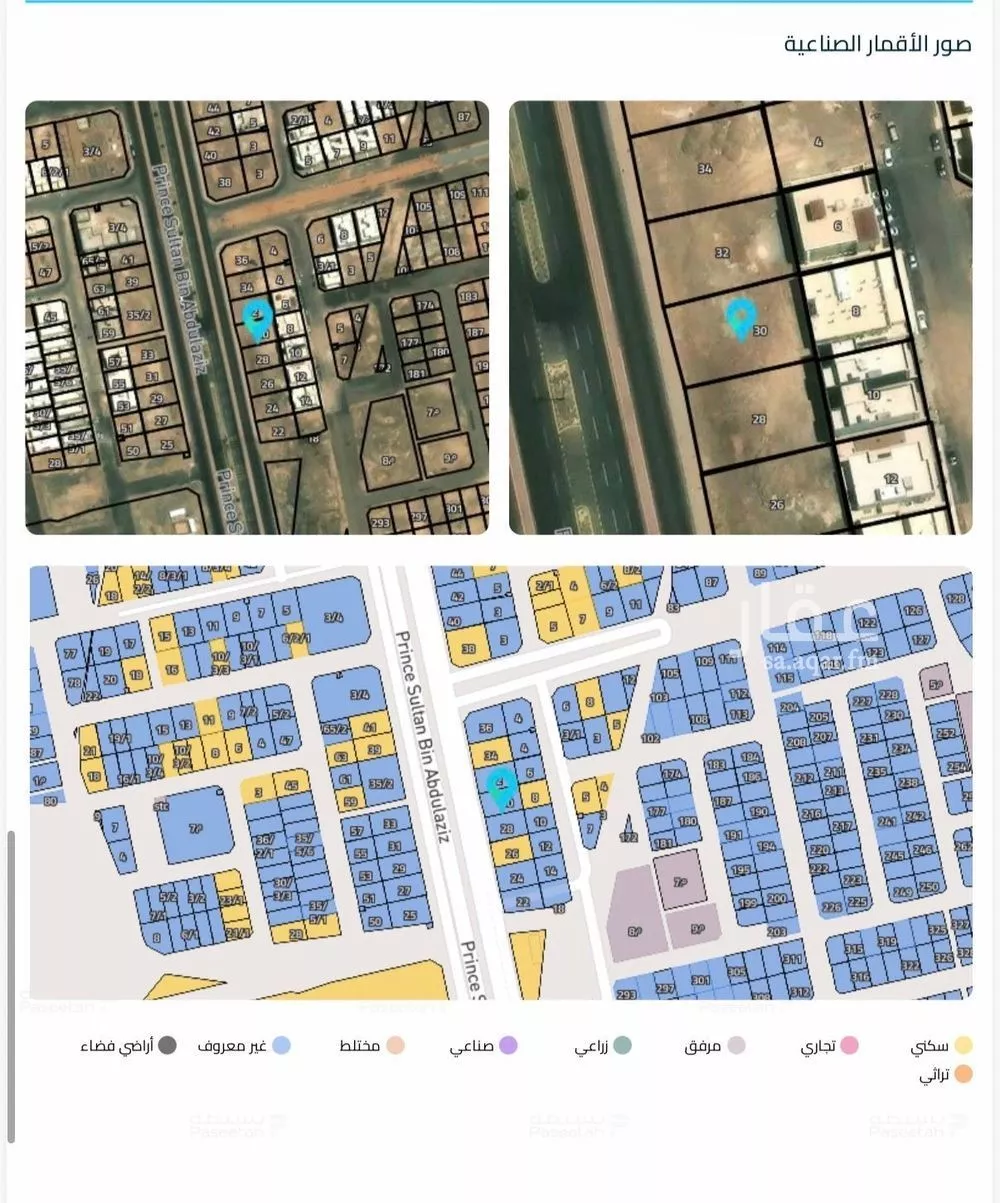أرض 769 م² في الجصة 8