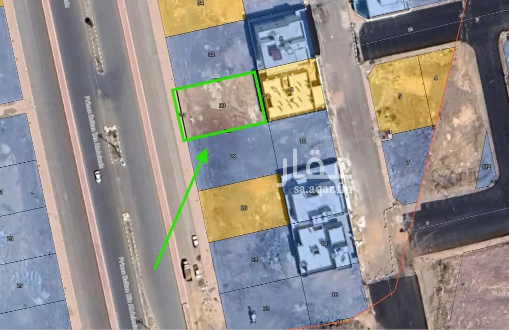 أرض 769 م² في الجصة 9