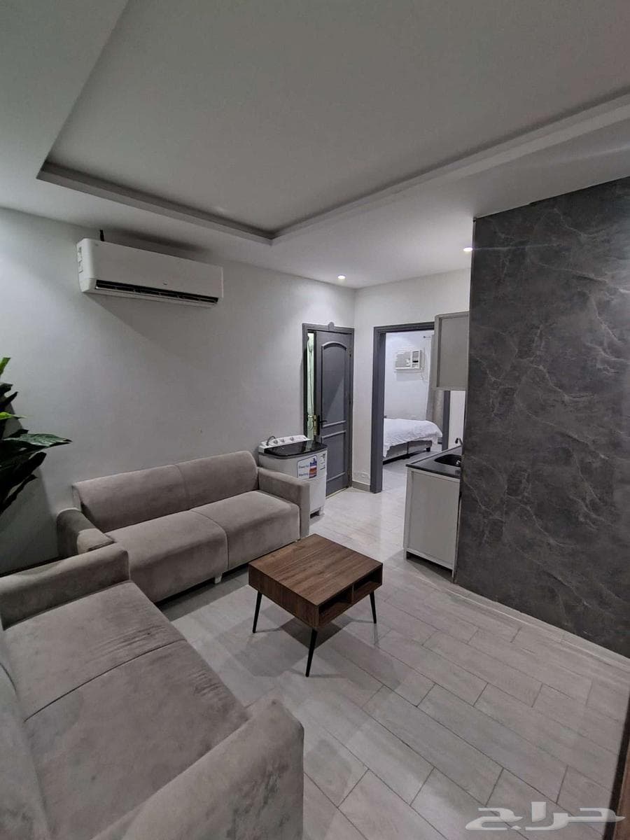 شقة 1 غرف في الروضة 4