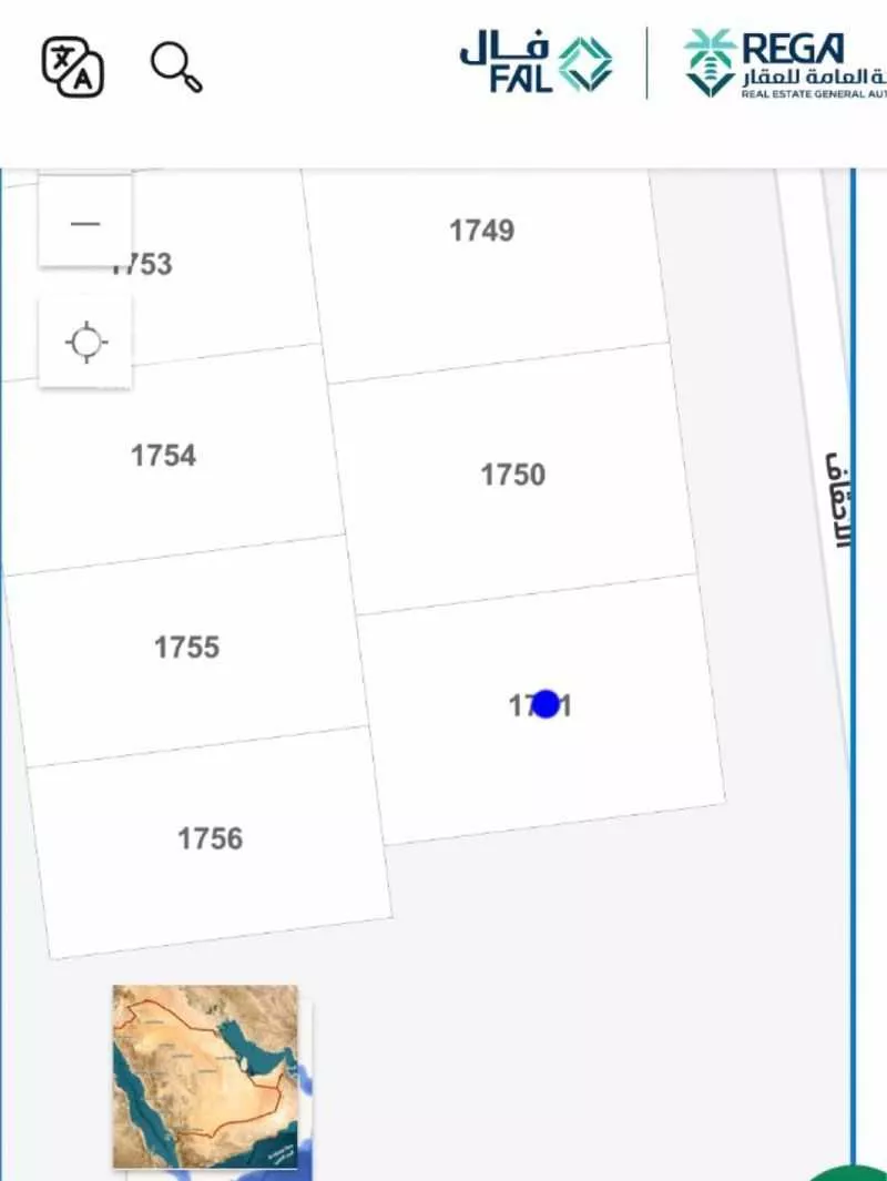 أرض 602 م² في الملك فهد 2