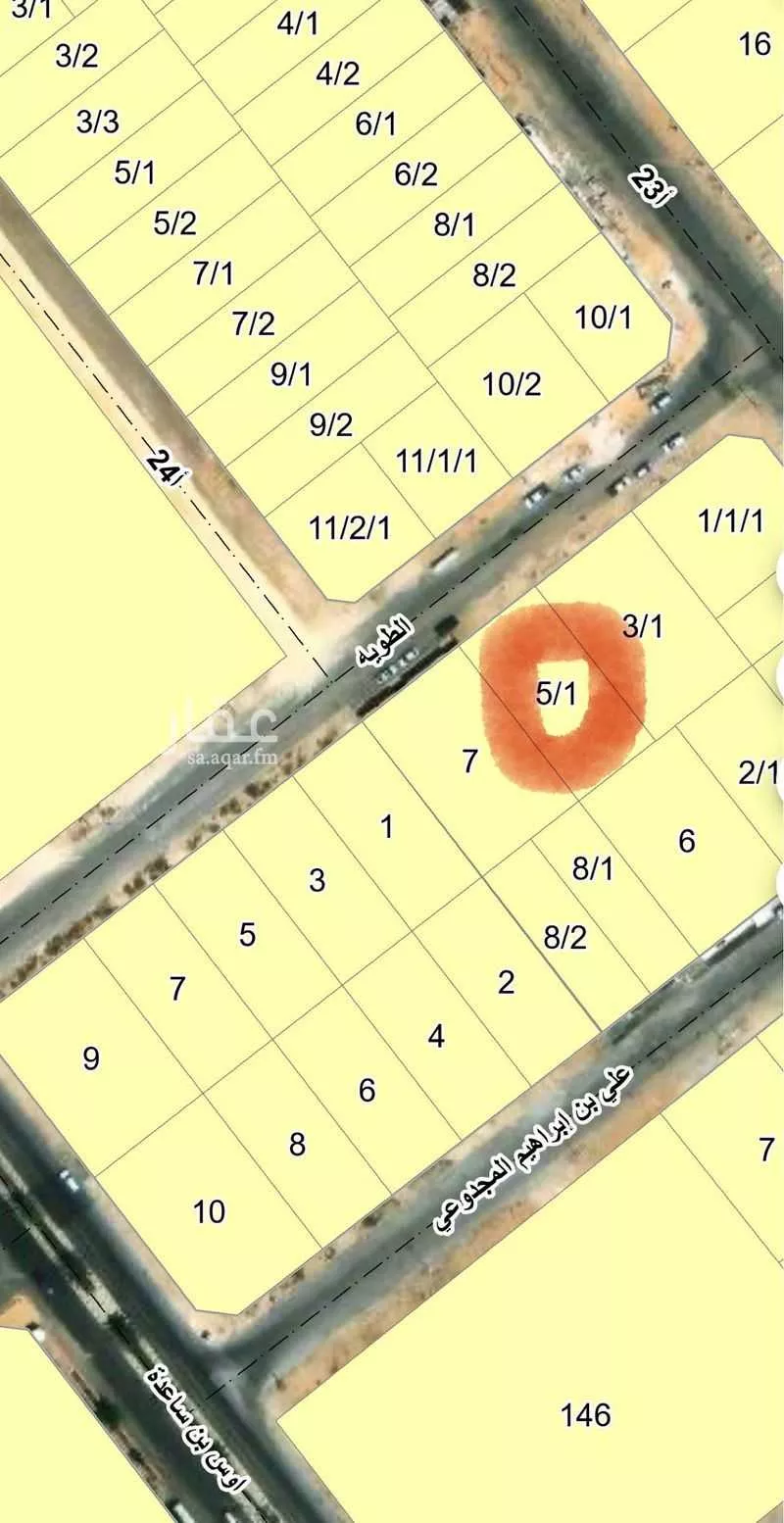 800 sqm land in Al Faisaliyyah 3