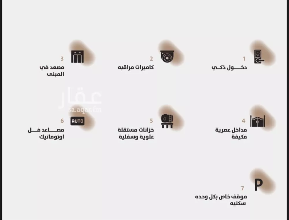 شقة 3 غرف في العزيزية 8