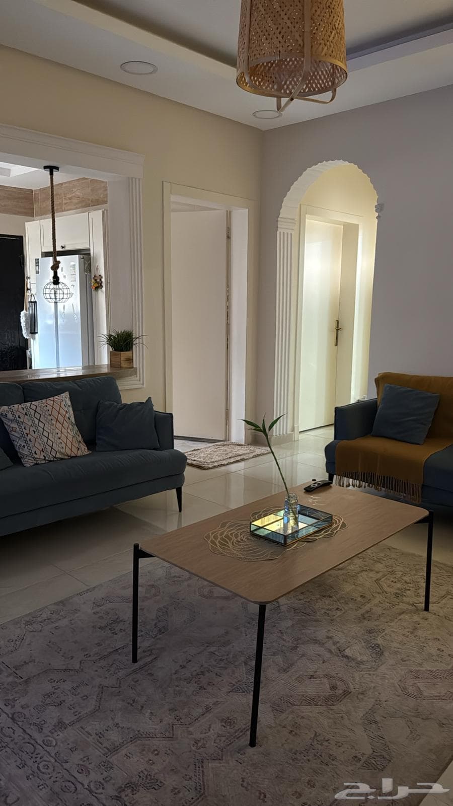 شقة 2 غرف في النور 19