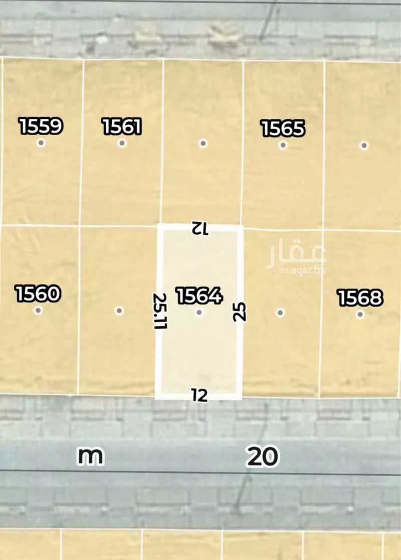 300 sqm land in Ash Sharq 11