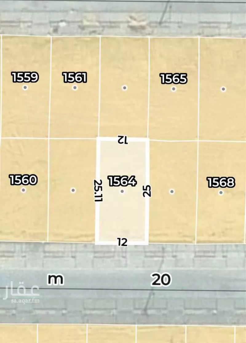 300 sqm land in Ash Sharq 3