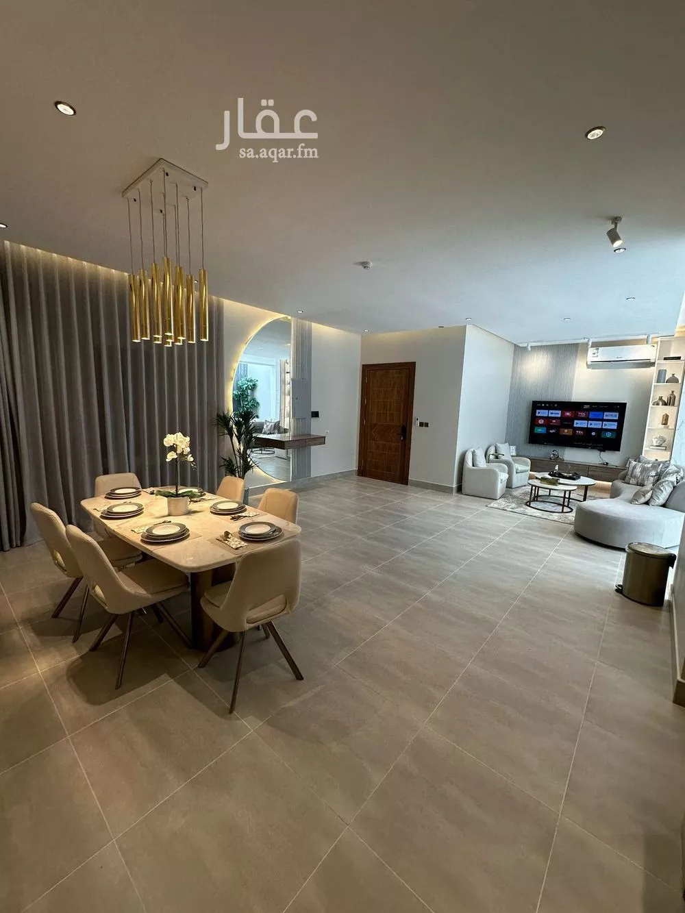 شقة 3 غرف في الملقا 1