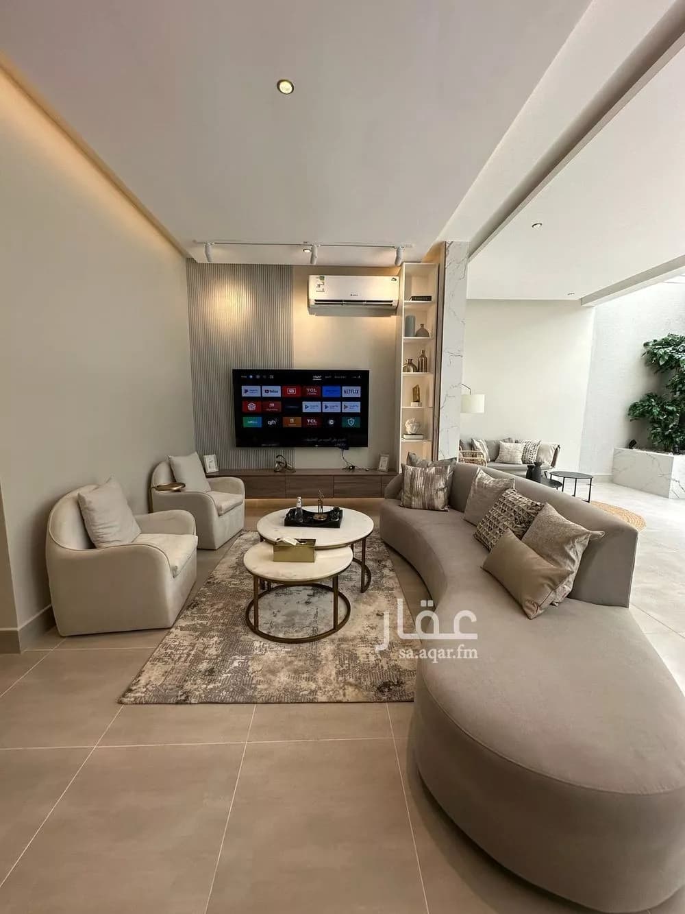 شقة 3 غرف في الملقا 12